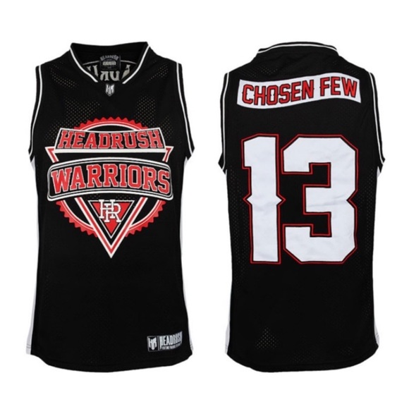 Headrush Warriors MMA 2013 Team Jersey Mens 3XL Chosen Few Patch Black Summer - Picture 12 of 12